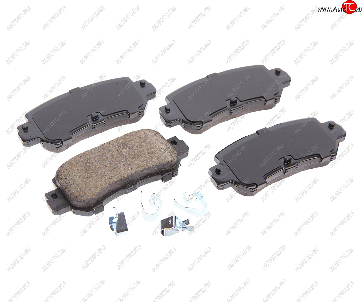 2 349 р. Колодки тормозные задние (4шт.) SANGSIN Mazda CX-5 KE дорестайлинг (2011-2014)  с доставкой в г. Кемерово