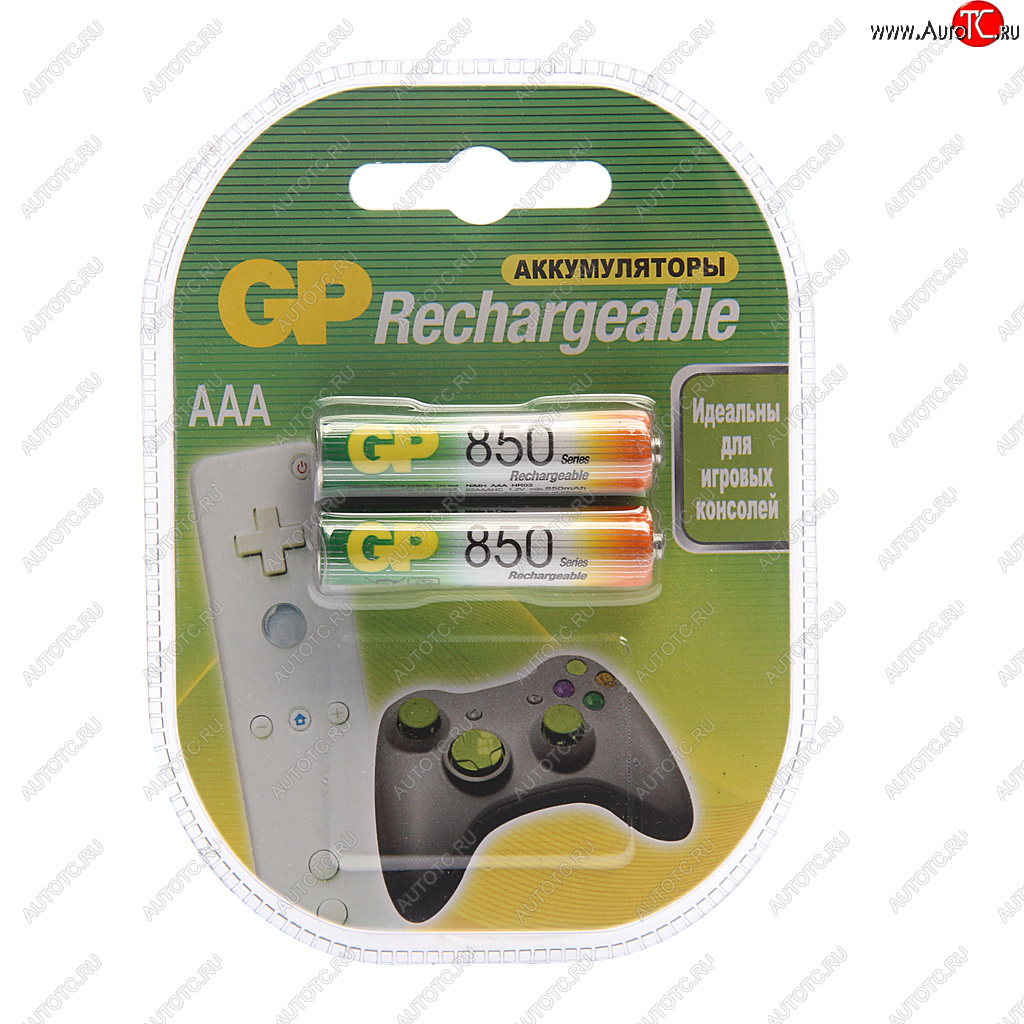 329 р. Батарейка AAA HR03 1.2V аккумулятор Ni-MH 850mAh блистер (цена за 1шт.) GP GP gp-85aaаkc  с доставкой в г. Кемерово