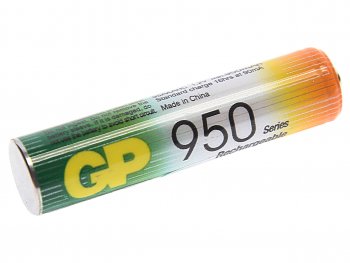399 р. Батарейка AAA HR03 1.2V аккумулятор Ni-MH 950mAh блистер (цена за 1шт.) GP GP gp-95aaаkc  с доставкой в г. Кемерово. Увеличить фотографию 1