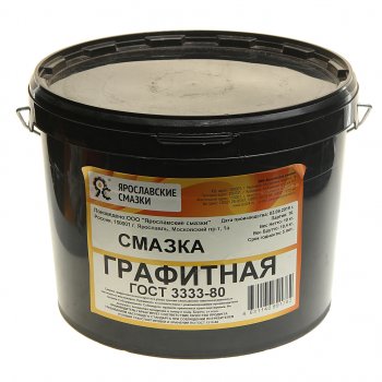 2 399 р. Смазка графитовая 10кг ЯРОСЛАВСКИЕ СМАЗКИ ЯРОСЛАВСКИЕ СМАЗКИ гр-10  с доставкой в г. Кемерово. Увеличить фотографию 1