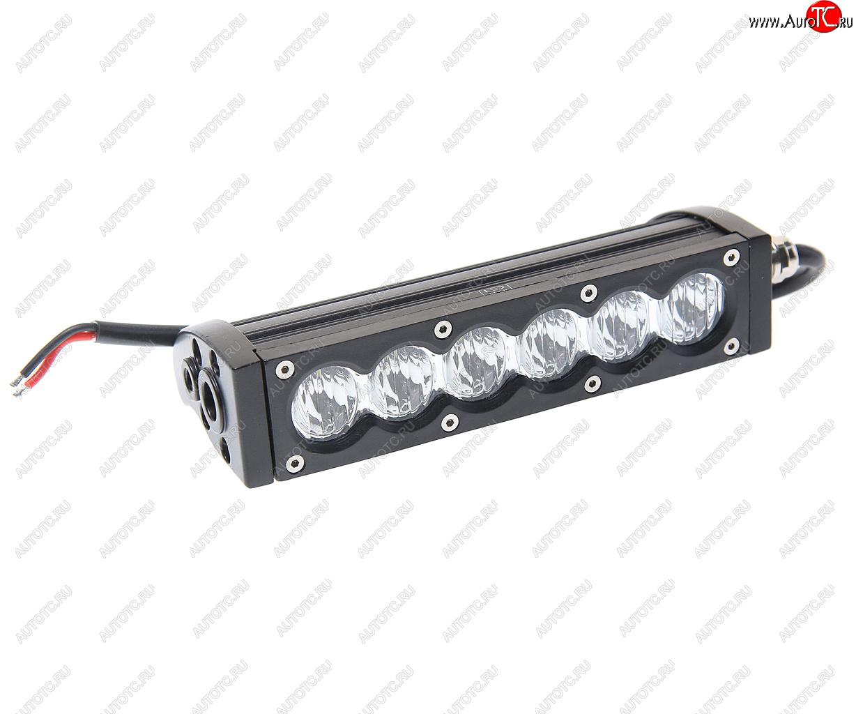 4 649 р. Балка светодиодная 1224V 30W (6 светодиодов) 180х46х74мм (ближний свет) однорядная LED LT LED TECHNOLOGY gr-23030f  с доставкой в г. Кемерово