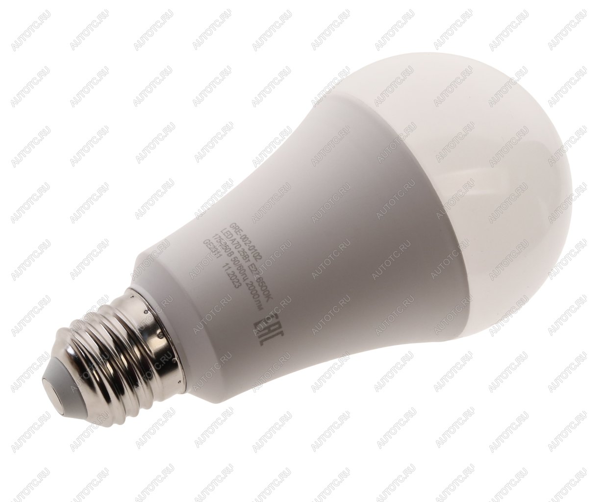 204 р. Лампа светодиодная E27 A70 25W (190W) 220V холодный GRISARD ELECTRIC GRISARD ELECTRIC gre-002-0102  с доставкой в г. Кемерово