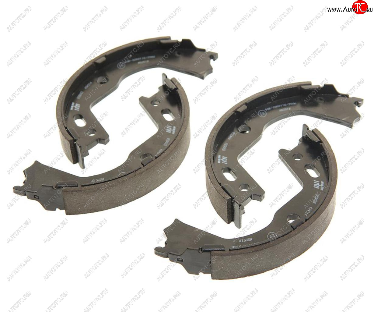 3 299 р. Колодки тормозные HYUNDAI Santa Fe (12-) KIA Sorento (12-) задние барабанные (4шт.) TRW TRW gs8803  с доставкой в г. Кемерово
