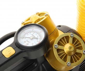 14 349 р. Компрессор автомобильный 130лмин. 10атм. 50А 12V 4-х поршневой GOLDEN SNAIL GOLDEN SNAIL gs 9229  с доставкой в г. Кемерово. Увеличить фотографию 4