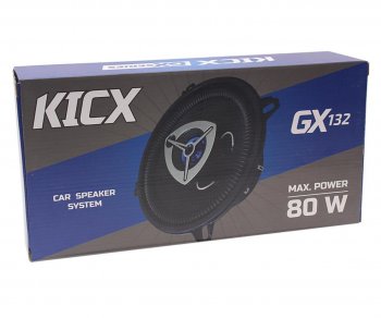 2 149 р. Колонки коаксиальные 5 (13см) 40Вт KICX KICX gx-132  с доставкой в г. Кемерово. Увеличить фотографию 4