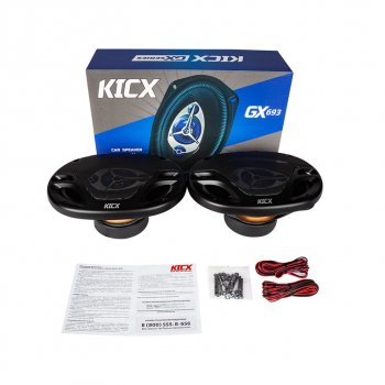 4 599 р. Колонки коаксиальные 6х9 (16х23см) 100Вт KICX KICX gx-693  с доставкой в г. Кемерово. Увеличить фотографию 5