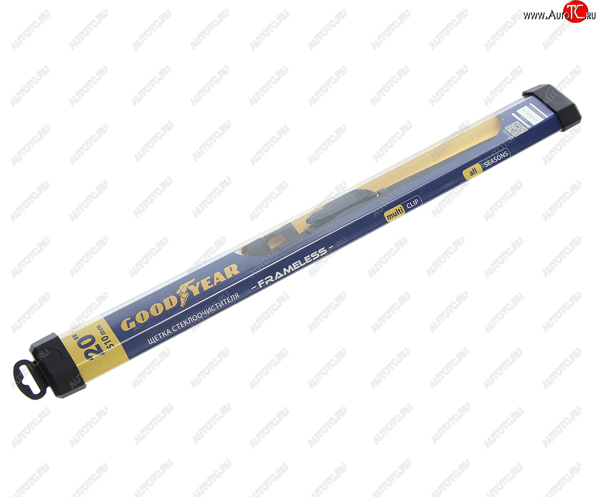 859 р. Щетка стеклоочистителя 510мм бескаркасная Multiclip Frameless GOODYEAR GOODYEAR gy000420  с доставкой в г. Кемерово