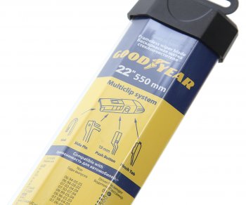 859 р. Щетка стеклоочистителя 550мм беcкаркасная Multiclip Frameless GOODYEAR GOODYEAR gy000422  с доставкой в г. Кемерово. Увеличить фотографию 2