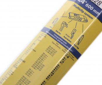 859 р. Щетка стеклоочистителя 600мм бескаркасная Multiclip Frameless GOODYEAR GOODYEAR gy000424  с доставкой в г. Кемерово. Увеличить фотографию 3