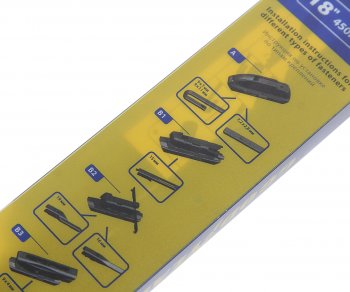 1 039 р. Щетка стеклоочистителя 450мм бескаркасная (8 адаптеров) Premium GOODYEAR GOODYEAR gy000438  с доставкой в г. Кемерово. Увеличить фотографию 3