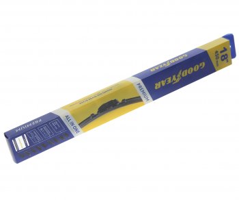 1 039 р. Щетка стеклоочистителя 450мм бескаркасная (8 адаптеров) Premium GOODYEAR GOODYEAR gy000438  с доставкой в г. Кемерово. Увеличить фотографию 1