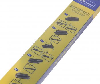 1 039 р. Щетка стеклоочистителя 650мм бескаркасная (8 адаптеров) Premium GOODYEAR GOODYEAR gy000446  с доставкой в г. Кемерово. Увеличить фотографию 2
