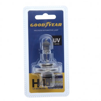 399 р. Лампа 12V H4 6055W P43t блистер (1шт.) GOODYEAR GOODYEAR gy014121  с доставкой в г. Кемерово. Увеличить фотографию 1