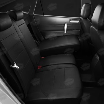 6 499 р. Авточехлы ГАЗель Next (3 высоких) экокожа черные комплект AVTOLIDER AVTOLIDER gz30-0104-ec01  с доставкой в г. Кемерово. Увеличить фотографию 6