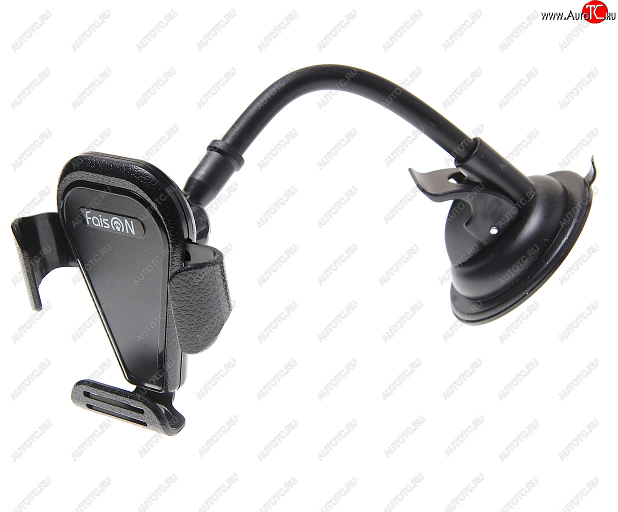 379 р. Держатель телефона универсальный FAISON FAISON h-45 black  с доставкой в г. Кемерово