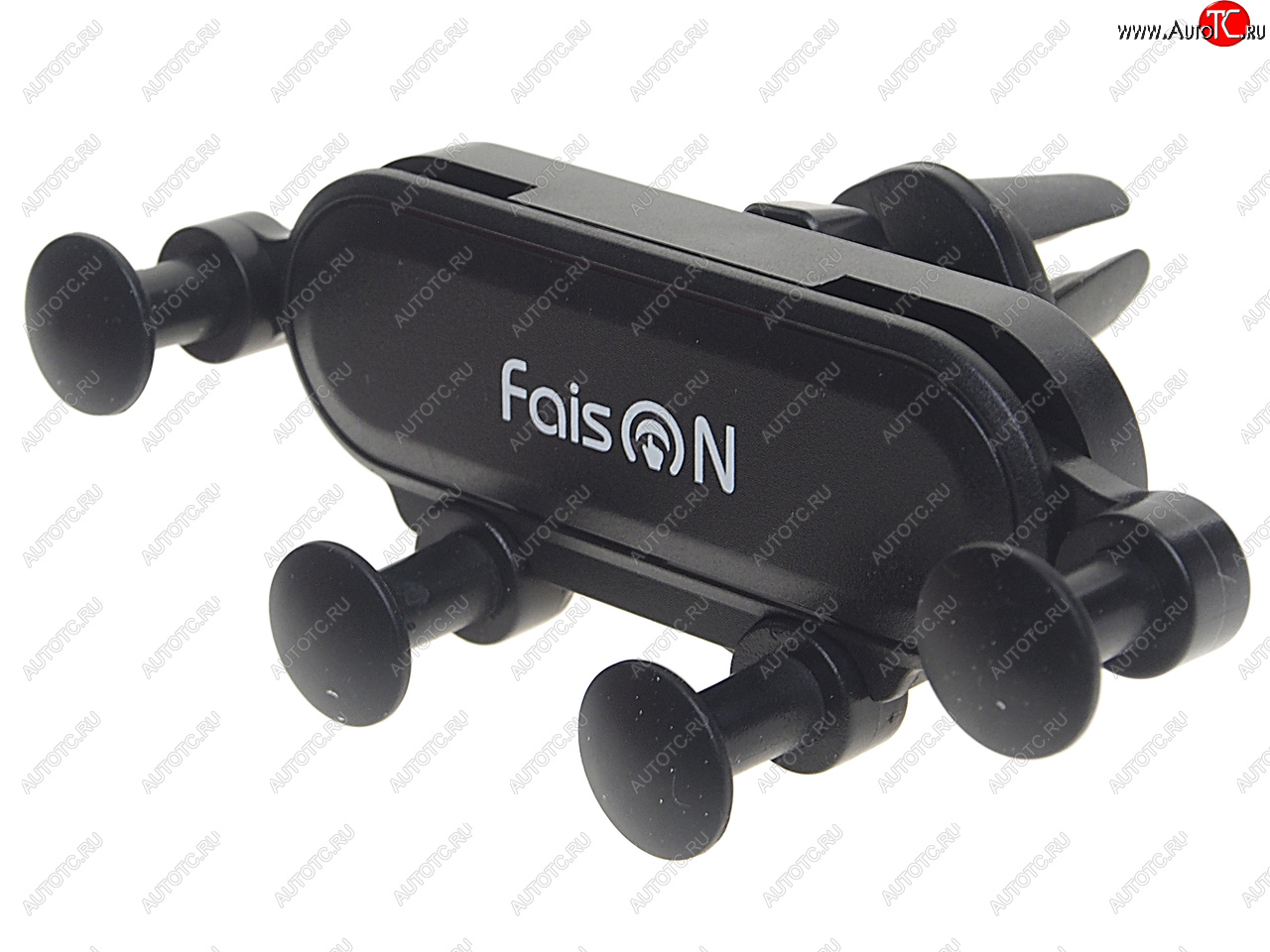329 р. Держатель телефона на дефлектор FAISON FAISON h-746 black  с доставкой в г. Кемерово
