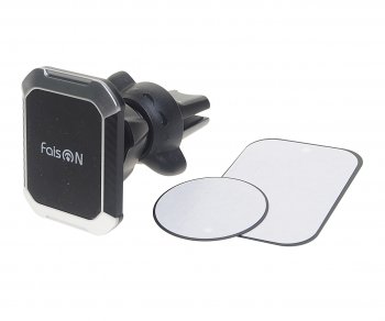 619 р. Держатель телефона на дефлектор магнитный FAISON FAISON h-84 emphasis black  с доставкой в г. Кемерово. Увеличить фотографию 1