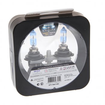 2 189 р. Лампа 12V HB3 65W P20d +80% бокс (2шт.) MTF MTF h8a12b3  с доставкой в г. Кемерово. Увеличить фотографию 2
