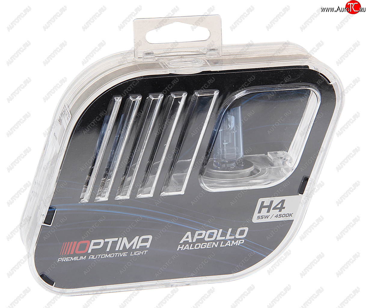 1 339 р. Лампа 12V H4 6055W P43t бокс (2шт.) Apollo OPTIMA OPTIMA haph4  с доставкой в г. Кемерово
