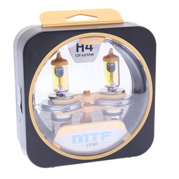 1 699 р. Лампа 12V H4 6055W P43t бокс (2шт.) Aurum MTF MTF hau1204  с доставкой в г. Кемерово. Увеличить фотографию 1