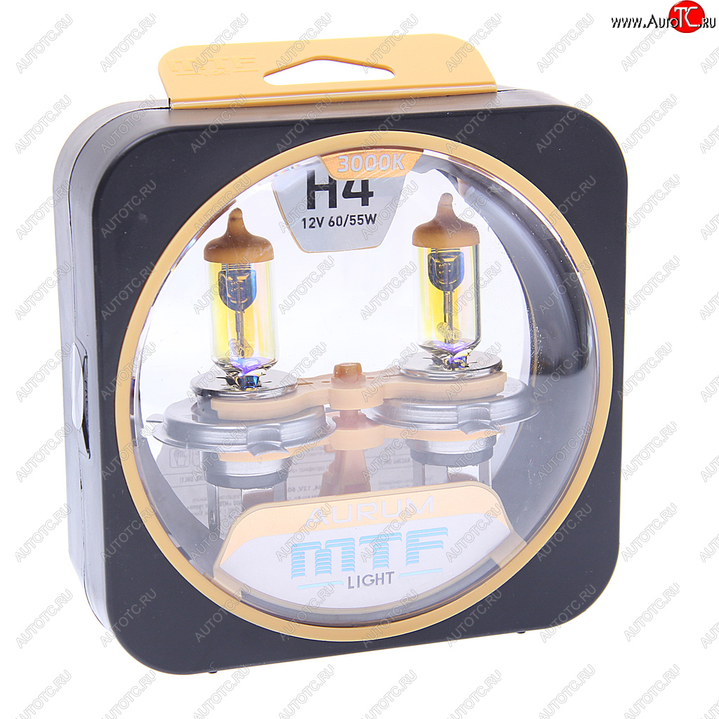 1 699 р. Лампа 12V H4 6055W P43t бокс (2шт.) Aurum MTF MTF hau1204  с доставкой в г. Кемерово
