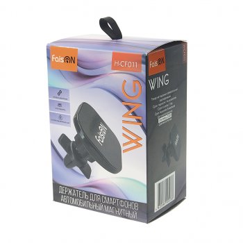 639 р. Держатель телефона на дефлектор магнитный FAISON FAISON h-cf011 black  с доставкой в г. Кемерово. Увеличить фотографию 3