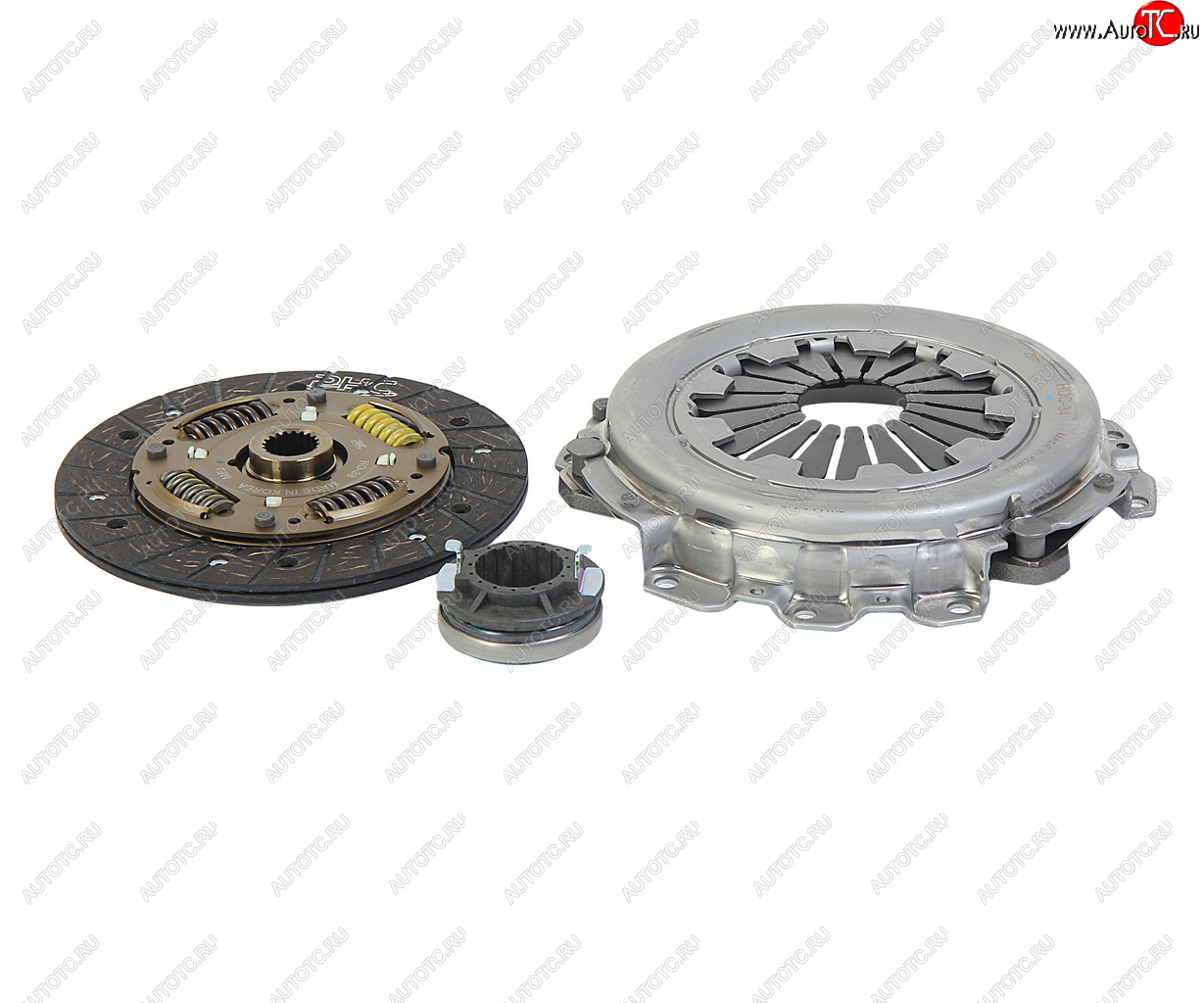 5 599 р. Сцепление HYUNDAI Accent (95-) (1.3) (SOHC) комплект (184мм) VALEO PHC VALEO PHC hdk-034 VALEO PHC hdk-034  с доставкой в г. Кемерово
