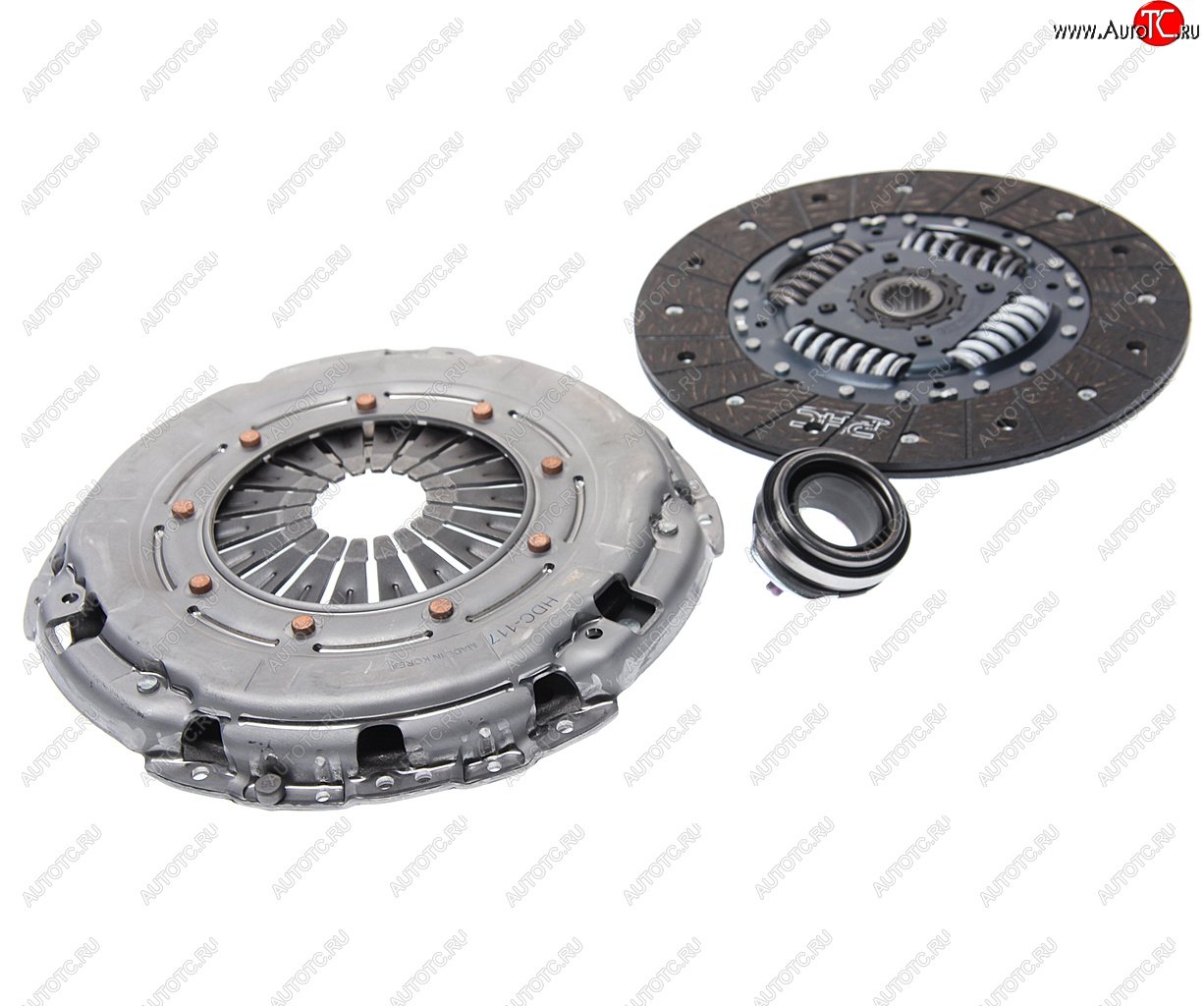 3 169 р. Сцепление HYUNDAI ix35 (10-) (1.7 D) KIA Ceed (09-) (1.6 D),Soul (08-) (1.6 D) комплект VALEO PHC VALEO PHC hdk-206  с доставкой в г. Кемерово