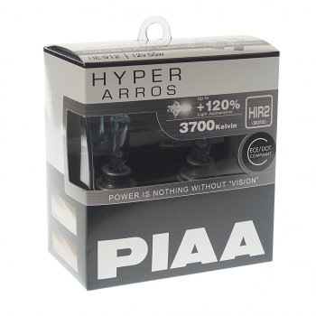 2 079 р. Лампа 12V HIR2 55W PX22d +120% бокс (2шт.) Hyper Arros PIAA PIAA (Пиаа) he-912-hir2 PIAA (Пиаа) he-912-hir2  с доставкой в г. Кемерово. Увеличить фотографию 1