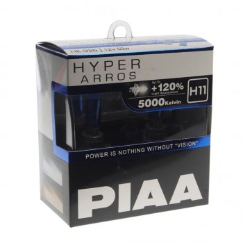 2 049 р. Лампа 12V H11 55W PGJ19-2 +120% 5000K бокс (2шт.) Hyper Arros PIAA PIAA (Пиаа) he-926-h11 PIAA (Пиаа) he-926-h11  с доставкой в г. Кемерово. Увеличить фотографию 1