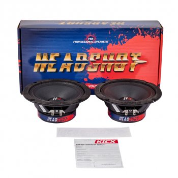 3 199 р. Колонки-мидбас 6 (16см) 150Вт KICX KICX headshot f65  с доставкой в г. Кемерово. Увеличить фотографию 6
