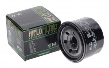 979 р. Фильтр масляный мото YAMAHA FZS600SP (-01),XVS1300CT-W (07-09),XP530TMAX (-13) HIFLO FILTRO HIFLO FILTRO hf147  с доставкой в г. Кемерово. Увеличить фотографию 1
