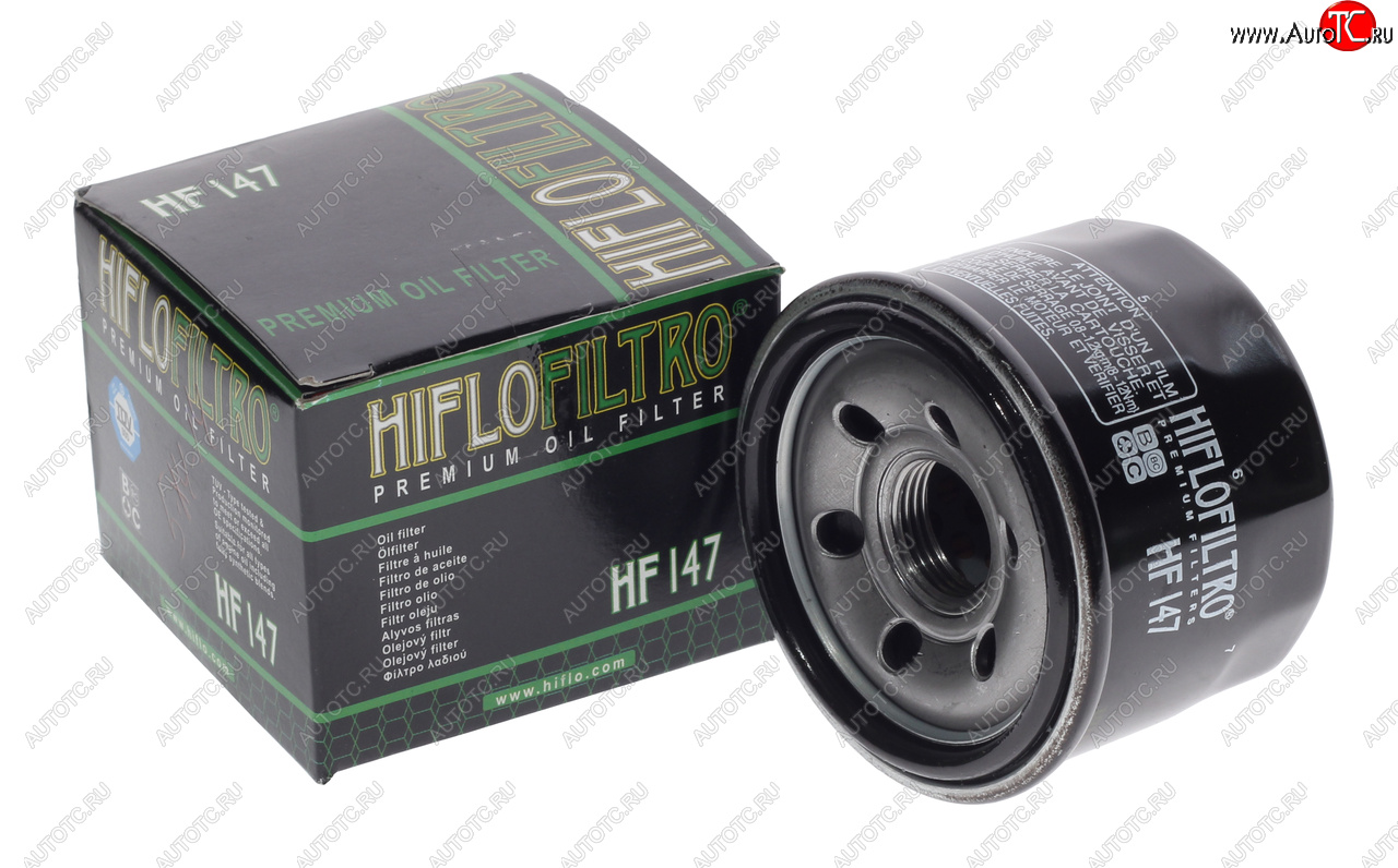 979 р. Фильтр масляный мото YAMAHA FZS600SP (-01),XVS1300CT-W (07-09),XP530TMAX (-13) HIFLO FILTRO HIFLO FILTRO hf147  с доставкой в г. Кемерово