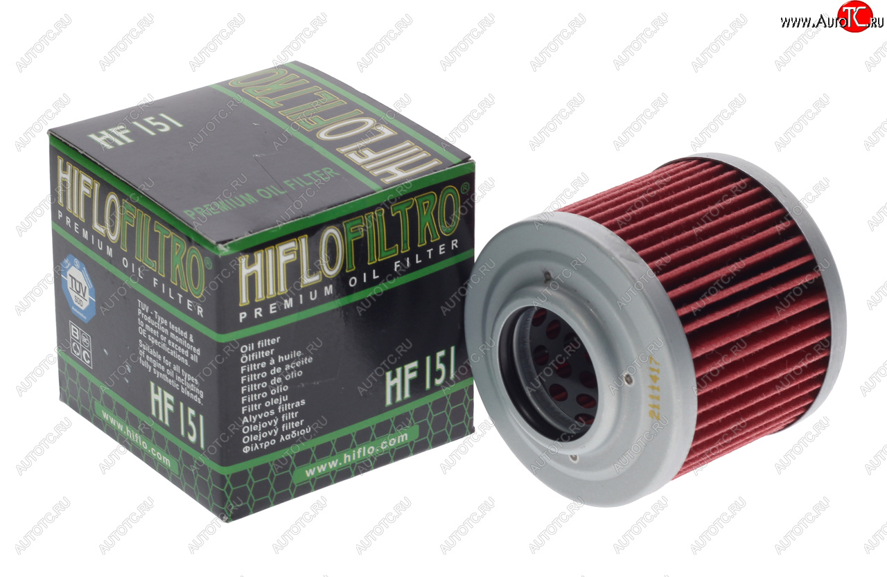 859 р. Фильтр масляный мото BMW APRILIA KTM HIFLO FILTRO HIFLO FILTRO hf151  с доставкой в г. Кемерово
