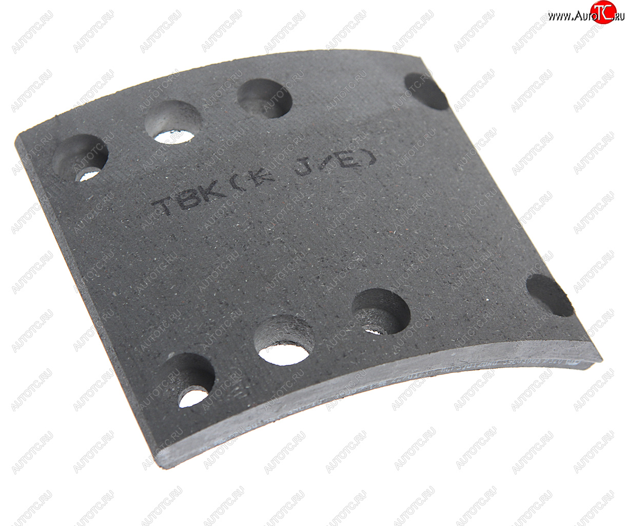 689 р. Накладка тормозной колодки JAC N90 КАМАЗ Компас-9 задней (1шт.) OE JAC hf16016e7-3502105-tbk  с доставкой в г. Кемерово