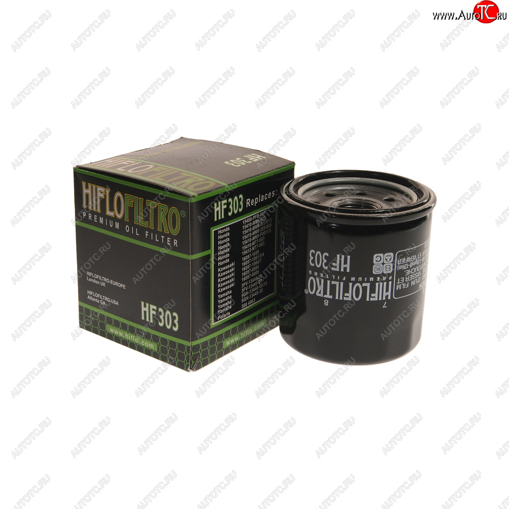1 039 р. Фильтр масляный мото HONDA KAWASAKI YAMAHA HIFLO FILTRO HIFLO FILTRO hf303  с доставкой в г. Кемерово