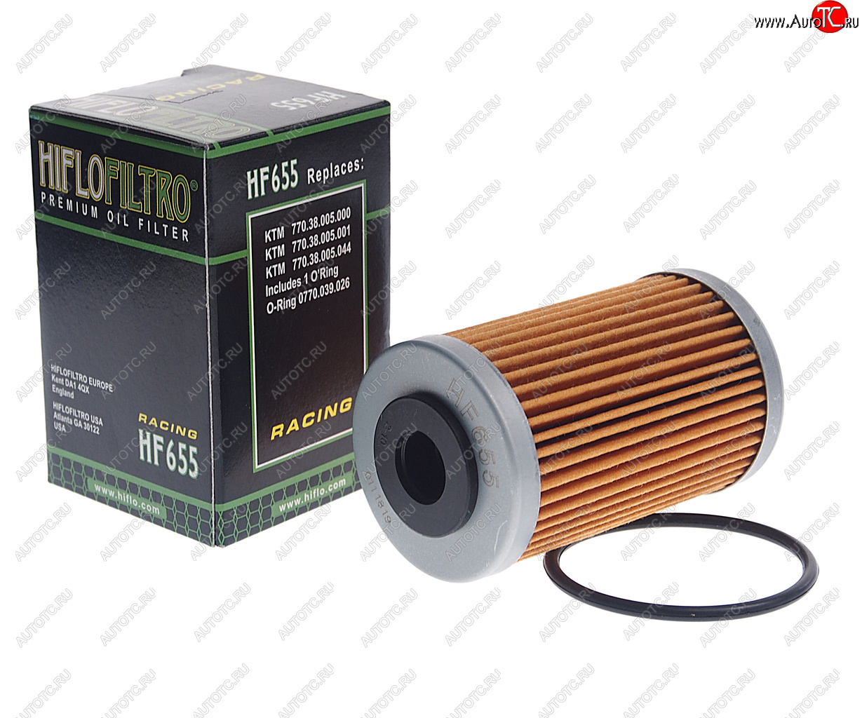 699 р. Фильтр масляный мото KTM HIFLO FILTRO HIFLO FILTRO hf655  с доставкой в г. Кемерово