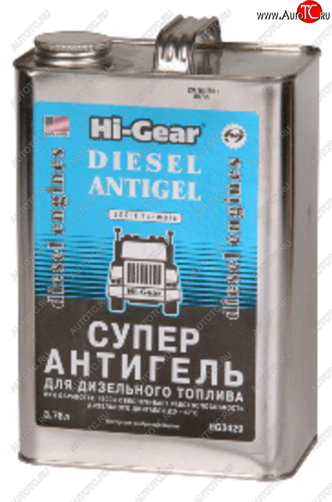 6 949 р. Антигель дизельного топлива 3.78л на 1900л HI-GEAR HI-GEAR hg3429  с доставкой в г. Кемерово