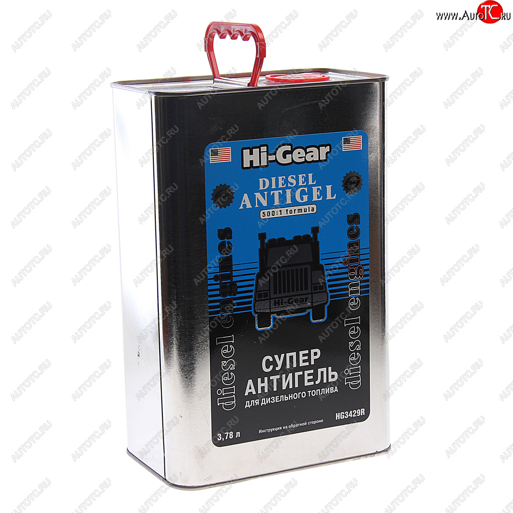 8 799 р. Антигель дизельного топлива 3.78л на 1900л HI-GEAR HI-GEAR hg3429r  с доставкой в г. Кемерово