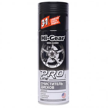 459 р. Очиститель дисков колесных пенный PRO Line 340г HI-GEAR HI-GEAR hg5352  с доставкой в г. Кемерово. Увеличить фотографию 1