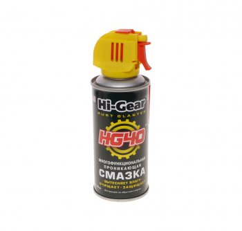 979 р. Смазка универсальная проникающая HG40 140г аэрозоль HI-GEAR HI-GEAR hg5509  с доставкой в г. Кемерово. Увеличить фотографию 1