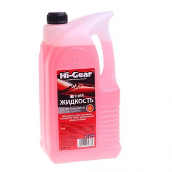 399 р. Жидкость омывателя летняя 4л HI-GEAR HI-GEAR hg5687  с доставкой в г. Кемерово. Увеличить фотографию 1