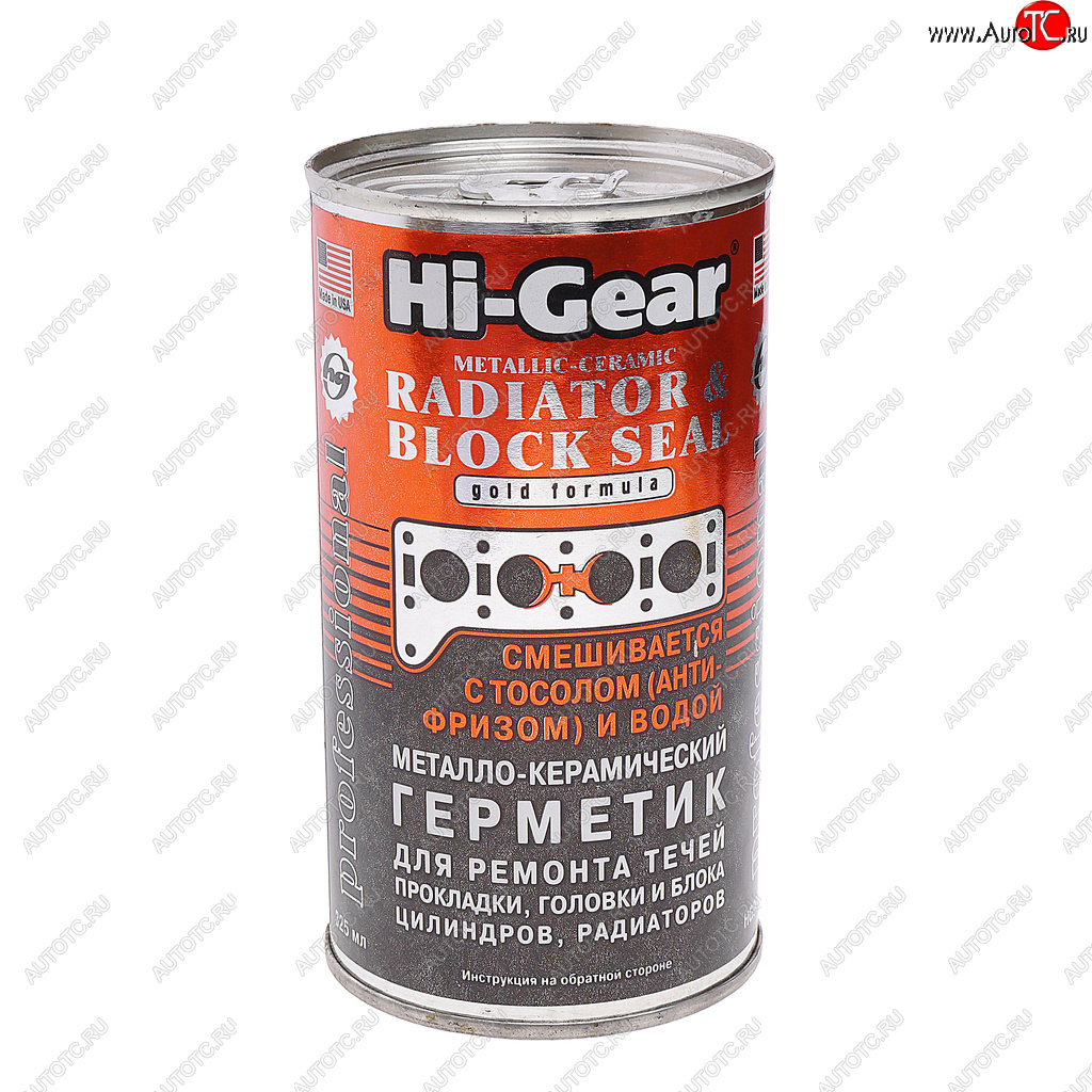 1 399 р. Герметик радиатора металлизированный 325мл HI-GEAR HI-GEAR hg9041  с доставкой в г. Кемерово