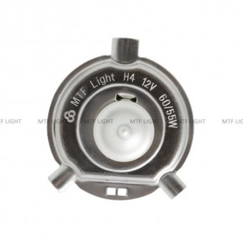 359 р. Лампа 12V H4 6055W P43t +30% блистер (1шт.) Long Life MTF MTF hll1204b  с доставкой в г. Кемерово. Увеличить фотографию 4