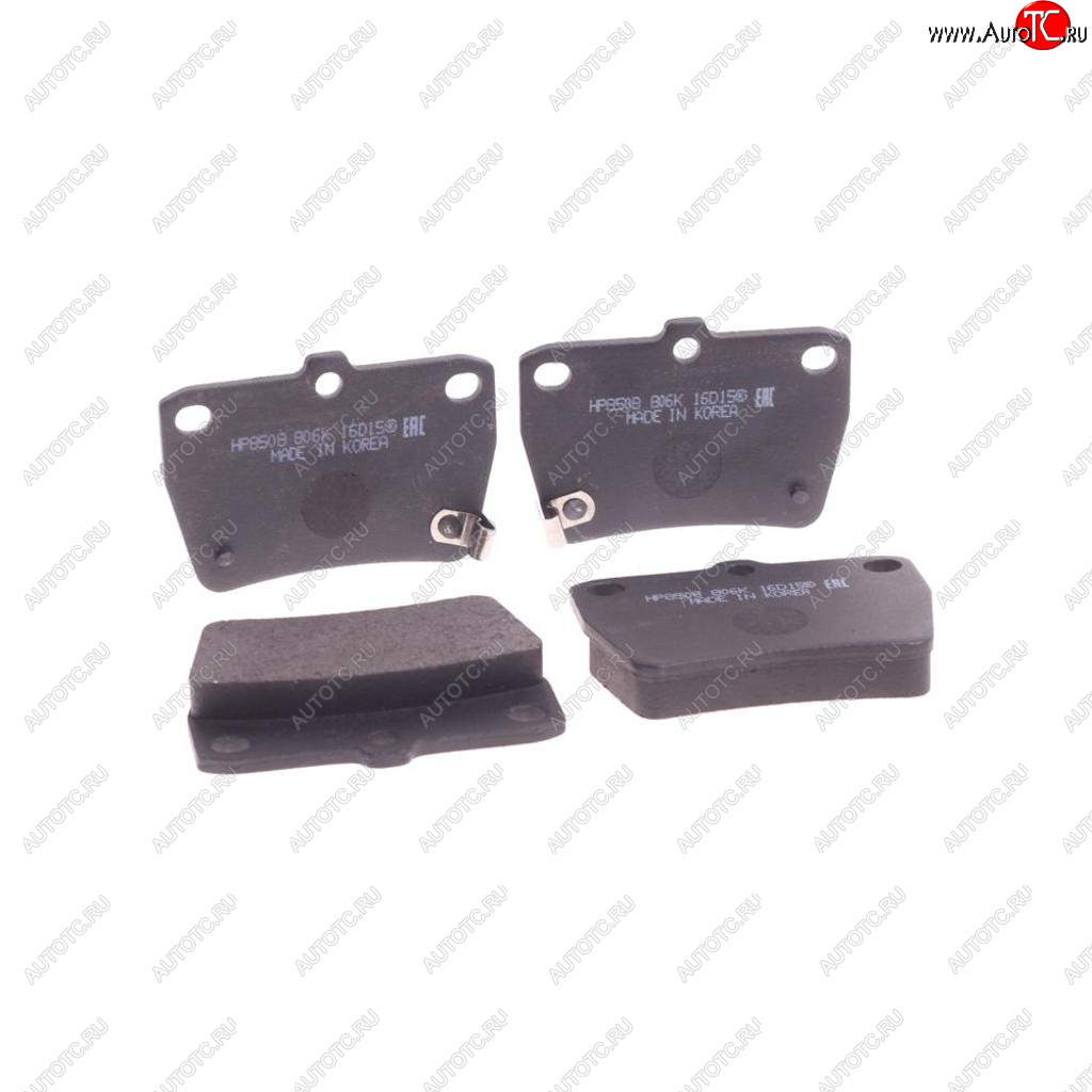 1 449 р. Колодки тормозные TOYOTA Rav 4 (08.00-) задние (4шт.) HSB HSB hp8508  с доставкой в г. Кемерово