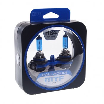 2 059 р. Лампа 12V HB4 55W P22d бокс (2шт.) Palladium MTF MTF hpa12b4  с доставкой в г. Кемерово. Увеличить фотографию 1