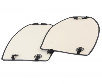 1 469 р. Накидка на сиденье мех искусственный без спинки черная 2шт. Antislip Seat PREMIER PREMIER hr10  с доставкой в г. Кемерово. Увеличить фотографию 2