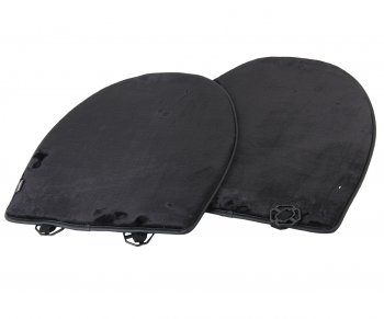 1 469 р. Накидка на сиденье мех искусственный без спинки черная 2шт. Antislip Seat PREMIER PREMIER hr10  с доставкой в г. Кемерово. Увеличить фотографию 1