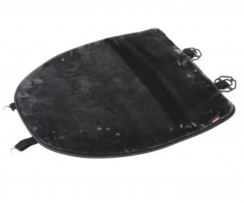 1 469 р. Накидка на сиденье мех искусственный без спинки серая 2шт. Antislip Seat PREMIER PREMIER hr14  с доставкой в г. Кемерово. Увеличить фотографию 1