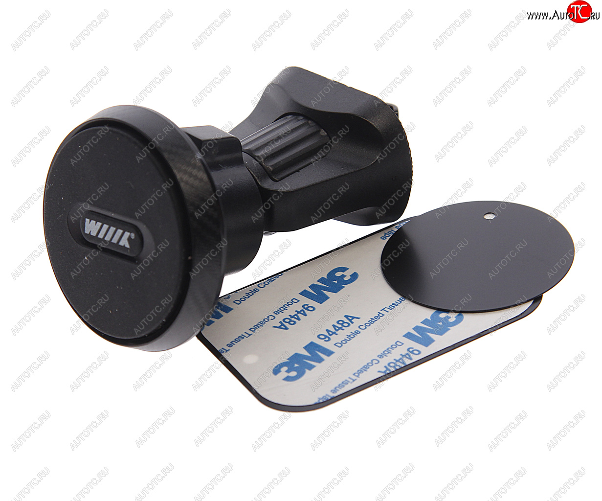 499 р. Держатель телефона на дефлектор магнитный черный WIIIX WIIIX ht-406v27mg-b  с доставкой в г. Кемерово